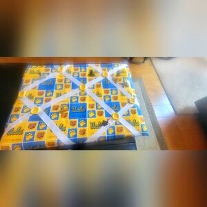 UCLA fabric Bulletin board with clips, New